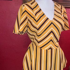 Monteau Peplum Shirt